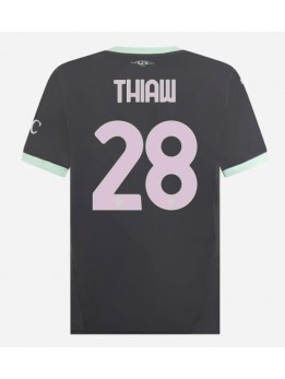 AC Milan Malick Thiaw #28 Ausweichtrikot 2024-25 Kurzarm